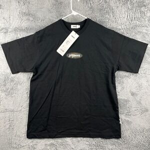 Atmos Camo Oval Logo T Shirt Mens XL Black Short Sleeve Summer Tee MA23S-TS003